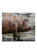 Monroe & Kent COUNTRY PIG WALL DECOR