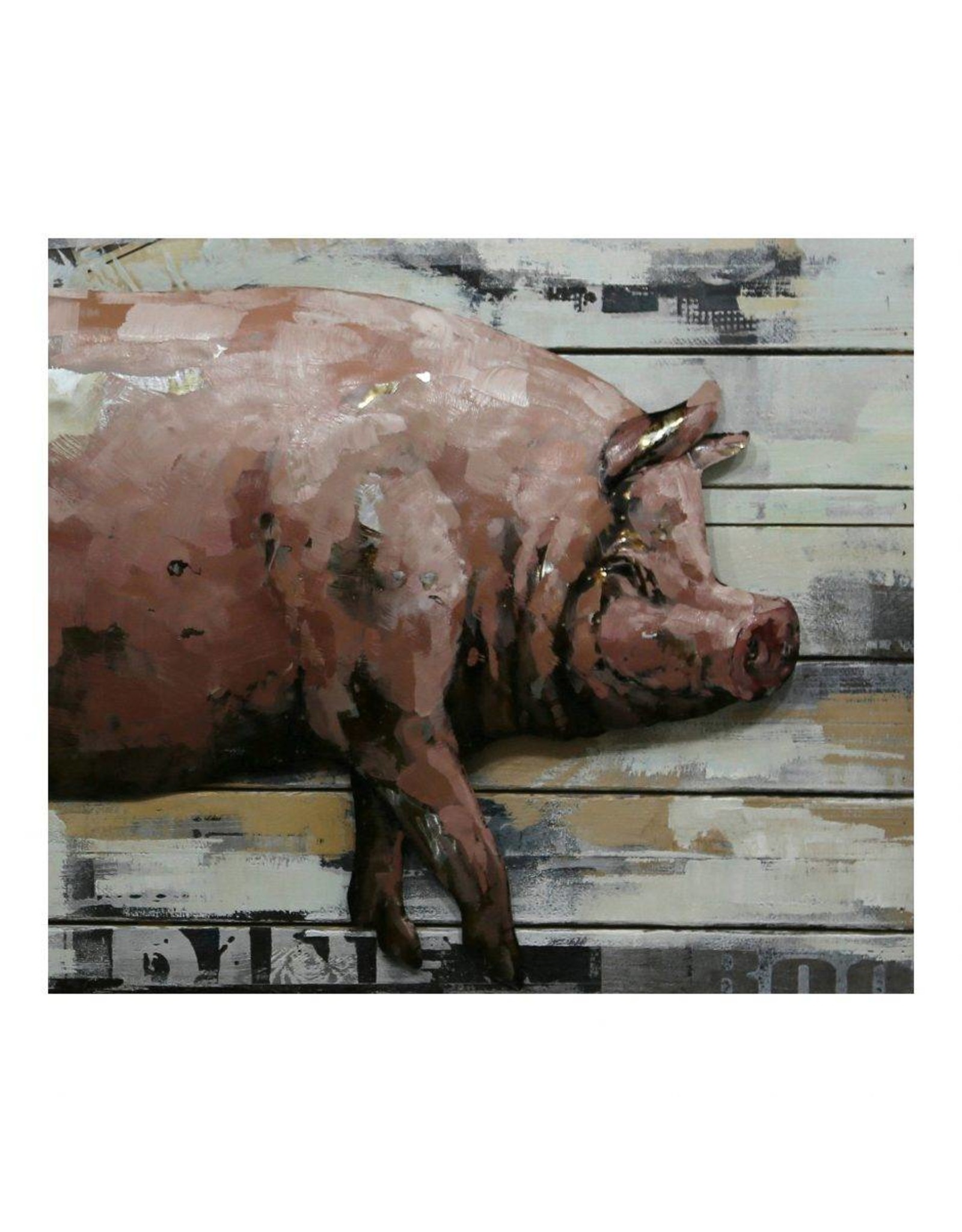 Monroe & Kent COUNTRY PIG WALL DECOR