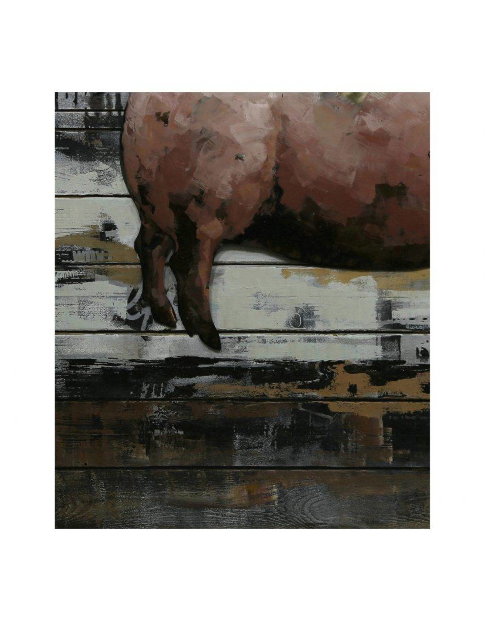 Monroe & Kent COUNTRY PIG WALL DECOR