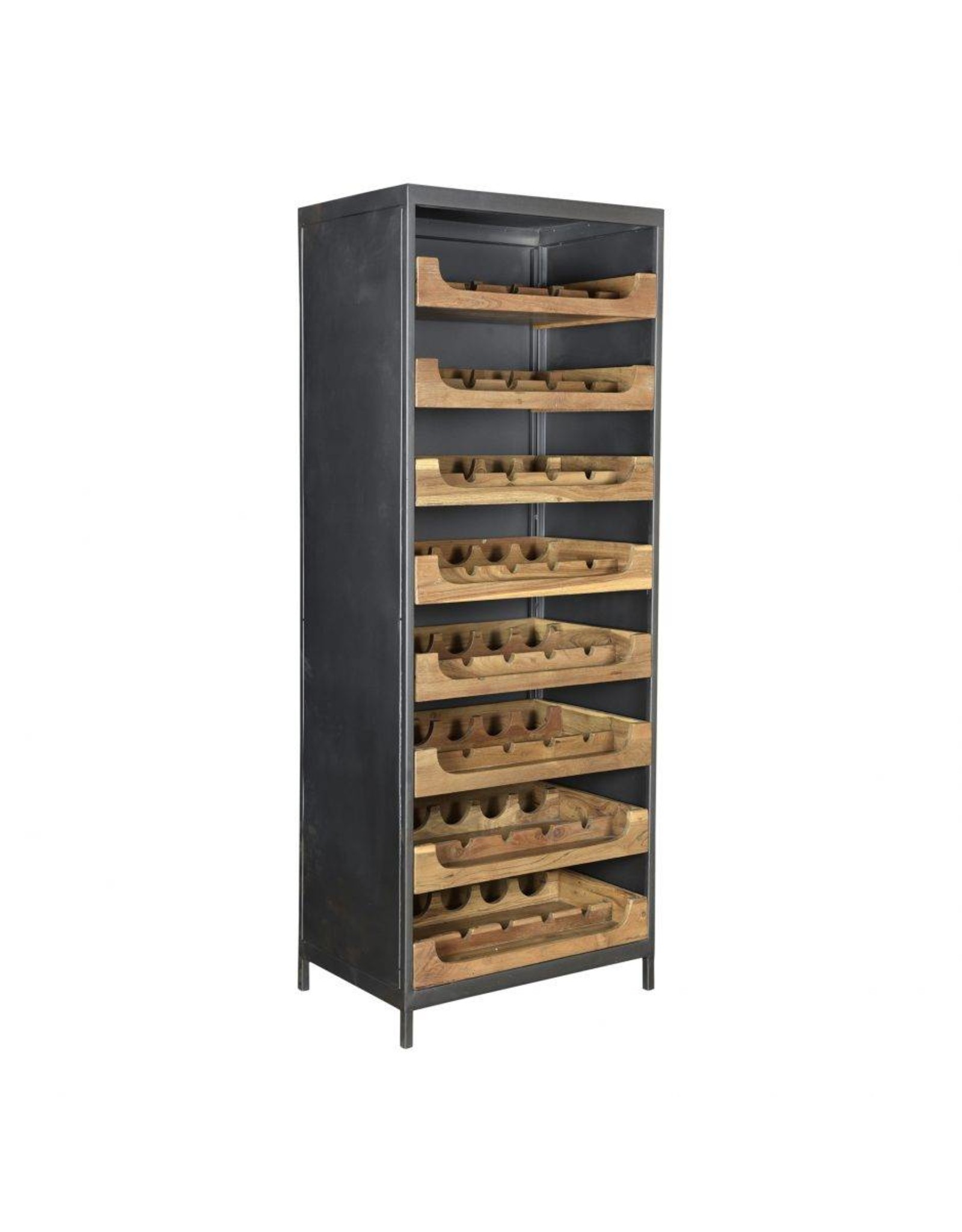 Monroe & Kent SPEAKEASY TEAK WINE CABINET