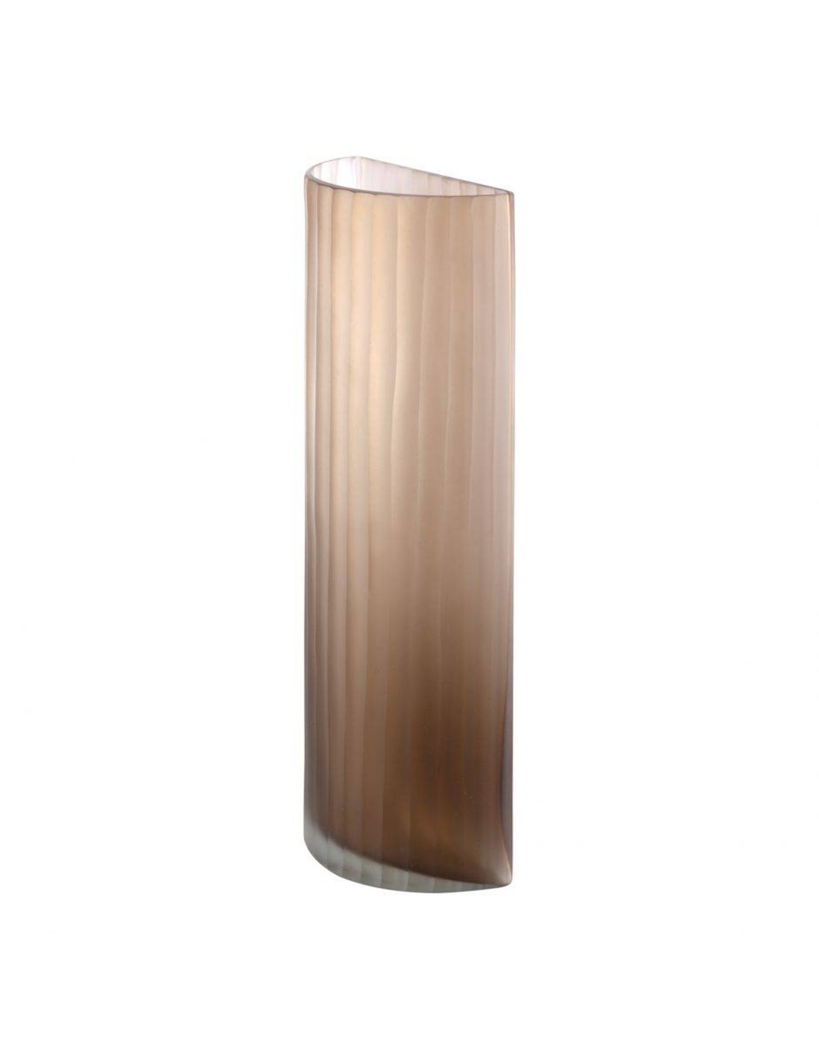 Monroe & Kent FORM VASE BROWN