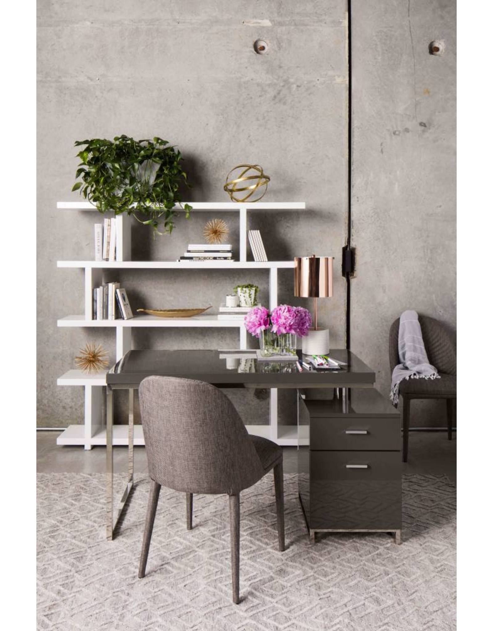 Monroe & Kent LIBBY DINING CHAIR GREY