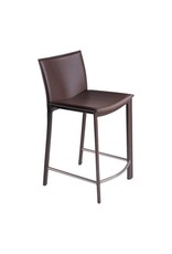 Monroe & Kent PANCA COUNTER STOOL 26" DARK BROWN