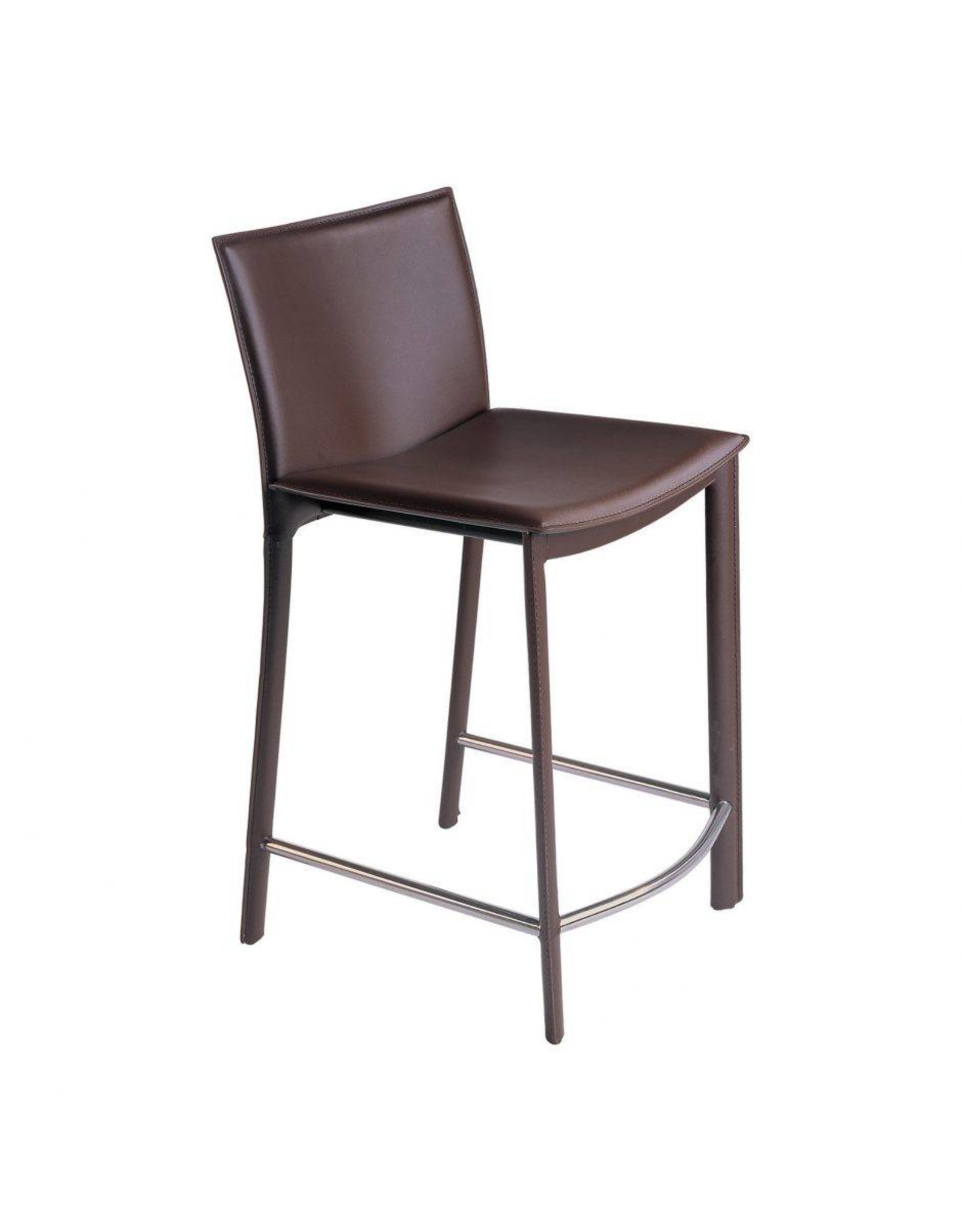 Monroe & Kent PANCA COUNTER STOOL 26" DARK BROWN