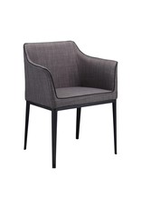 Monroe & Kent LOTUS ARM CHAIR BLACK