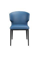 Monroe & Kent DELANEY SIDE CHAIR STEEL BLUE-SET OF TWO