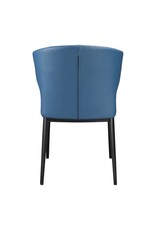 Monroe & Kent DELANEY SIDE CHAIR STEEL BLUE-SET OF TWO