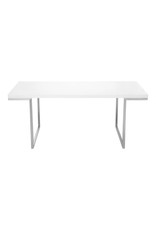 Monroe & Kent REPETIR DINING TABLE WHITE LACQUER