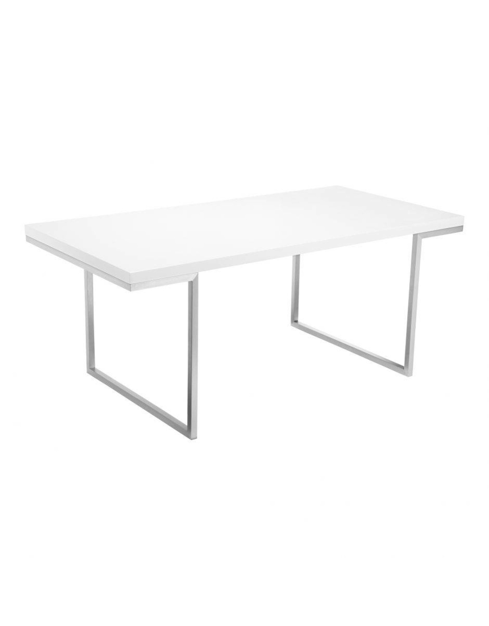 Monroe & Kent REPETIR DINING TABLE WHITE LACQUER