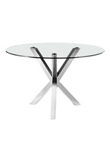 Monroe & Kent REDONDO DINING TABLE GLASS