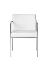 Monroe & Kent CAPO ARM CHAIR WHITE