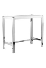 Monroe & Kent RIVA BAR TABLE WHITE