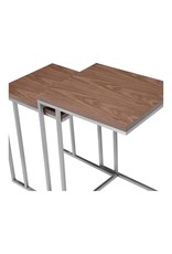 Monroe & Kent TABELLA TABLES SET OF TWO WALNUT