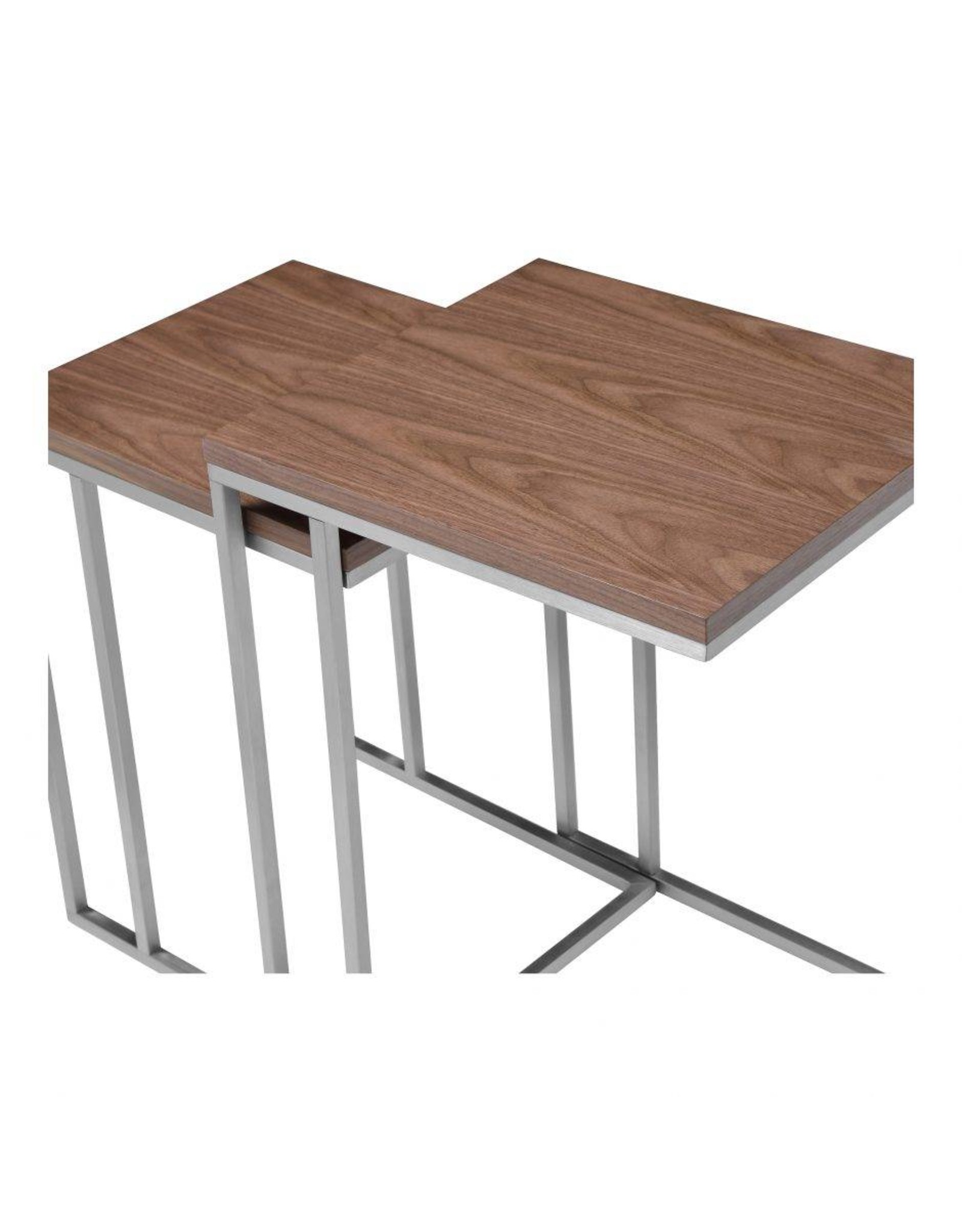 Monroe & Kent TABELLA TABLES SET OF TWO WALNUT