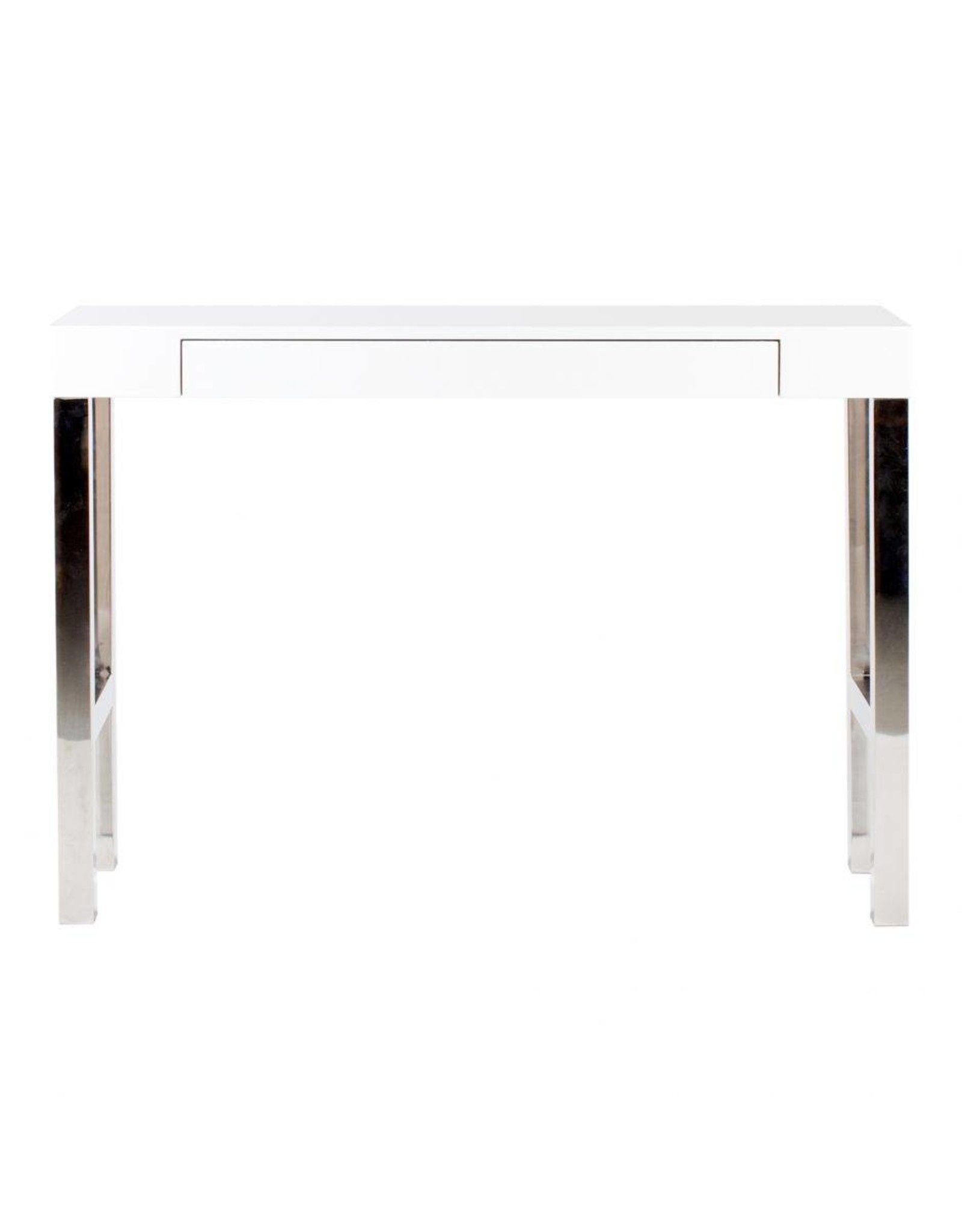 Monroe & Kent TURA CONSOLE TABLE WHITE LAQUER