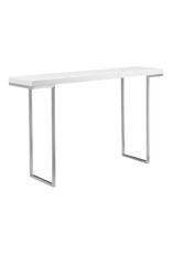 Monroe & Kent REPETIR CONSOLE TABLE WHITE LACQUER