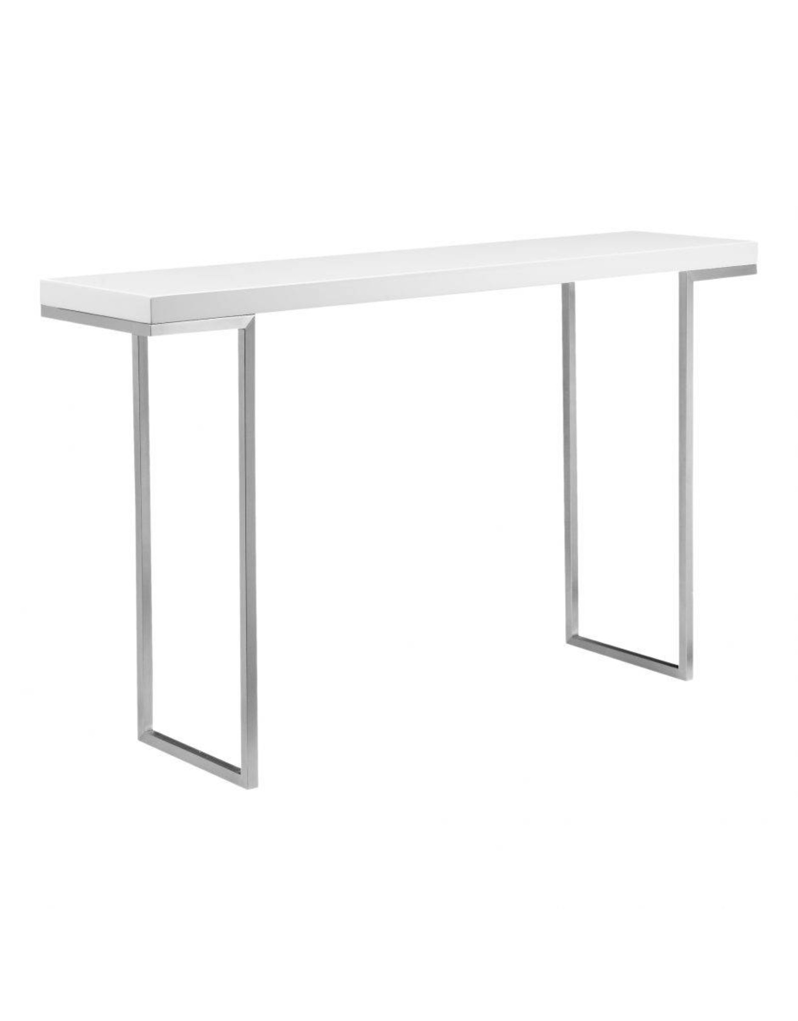 Monroe & Kent REPETIR CONSOLE TABLE WHITE LACQUER