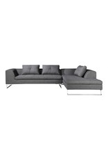 Monroe & Kent SULLA SECTIONAL RIGHT CHARCOAL FABRIC