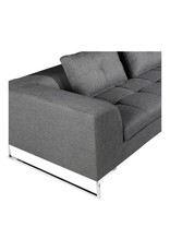 Monroe & Kent SULLA SECTIONAL RIGHT CHARCOAL FABRIC