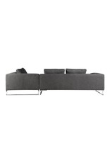 Monroe & Kent SULLA SECTIONAL RIGHT CHARCOAL FABRIC