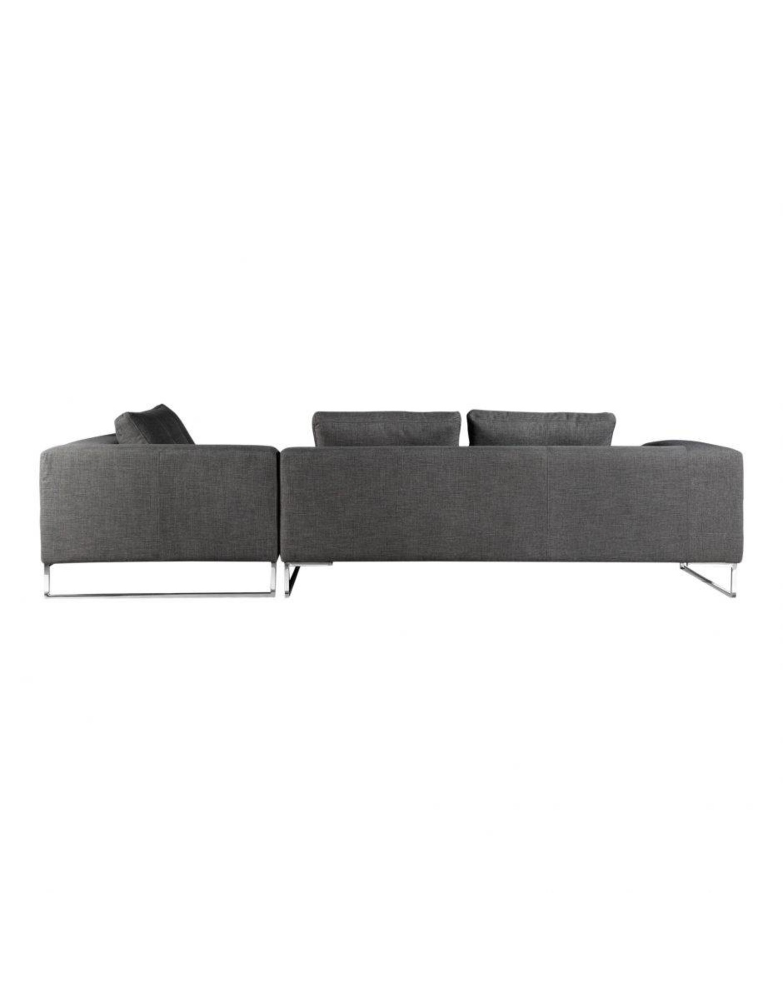 Monroe & Kent SULLA SECTIONAL RIGHT CHARCOAL FABRIC