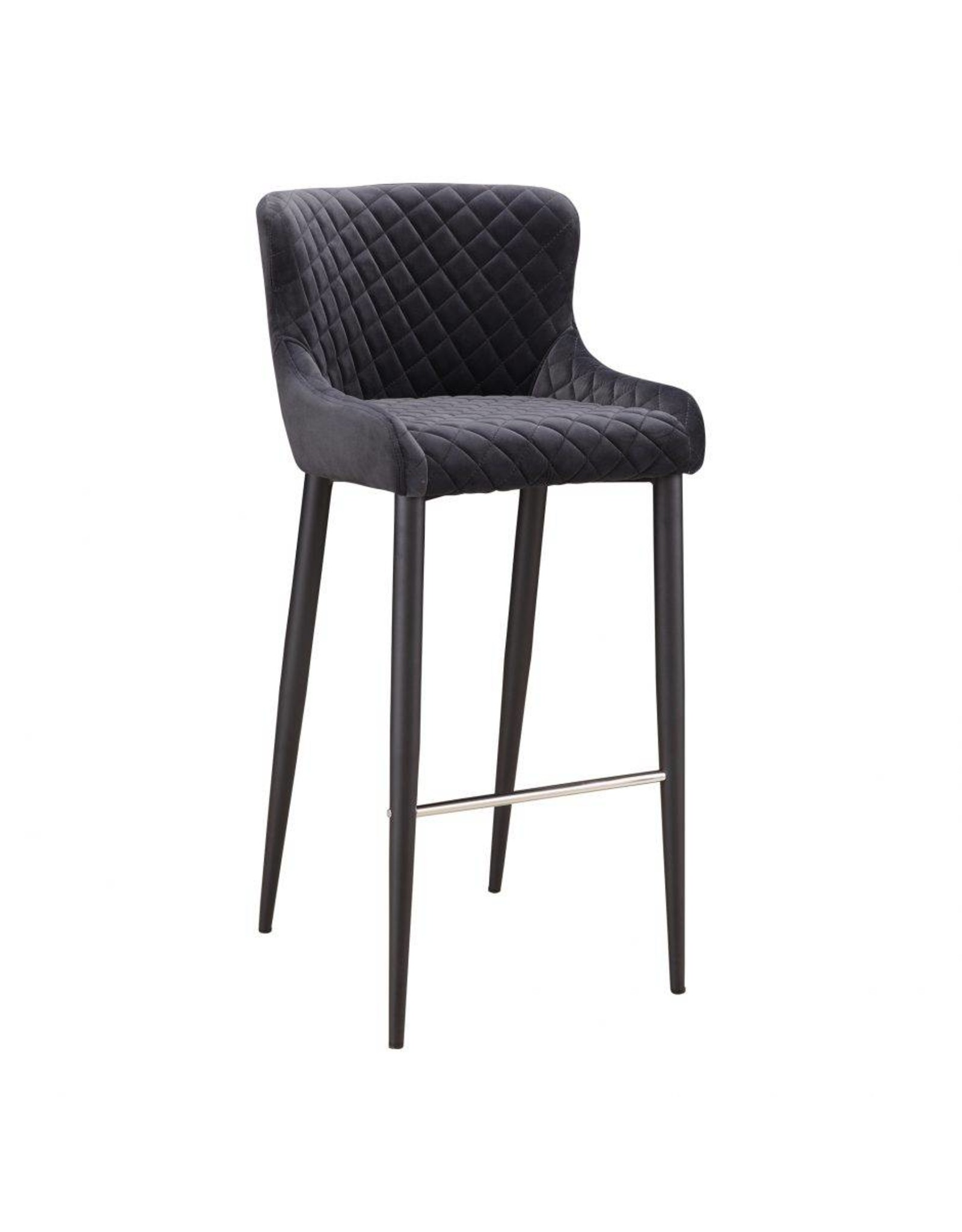 Monroe & Kent ETTA BAR STOOL DARK GREY