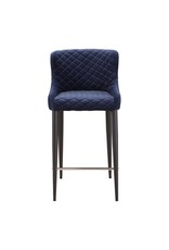Monroe & Kent ETTA COUNTER STOOL DARK BLUE