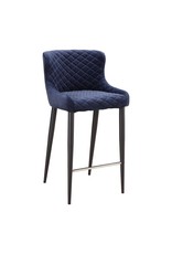 Monroe & Kent ETTA COUNTER STOOL DARK BLUE