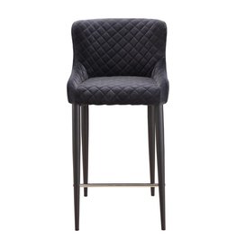 Monroe & Kent ETTA COUNTER STOOL DARK GREY