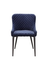 Monroe & Kent ETTA DINING CHAIR DARK BLUE