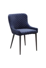 Monroe & Kent ETTA DINING CHAIR DARK BLUE