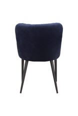 Monroe & Kent ETTA DINING CHAIR DARK BLUE
