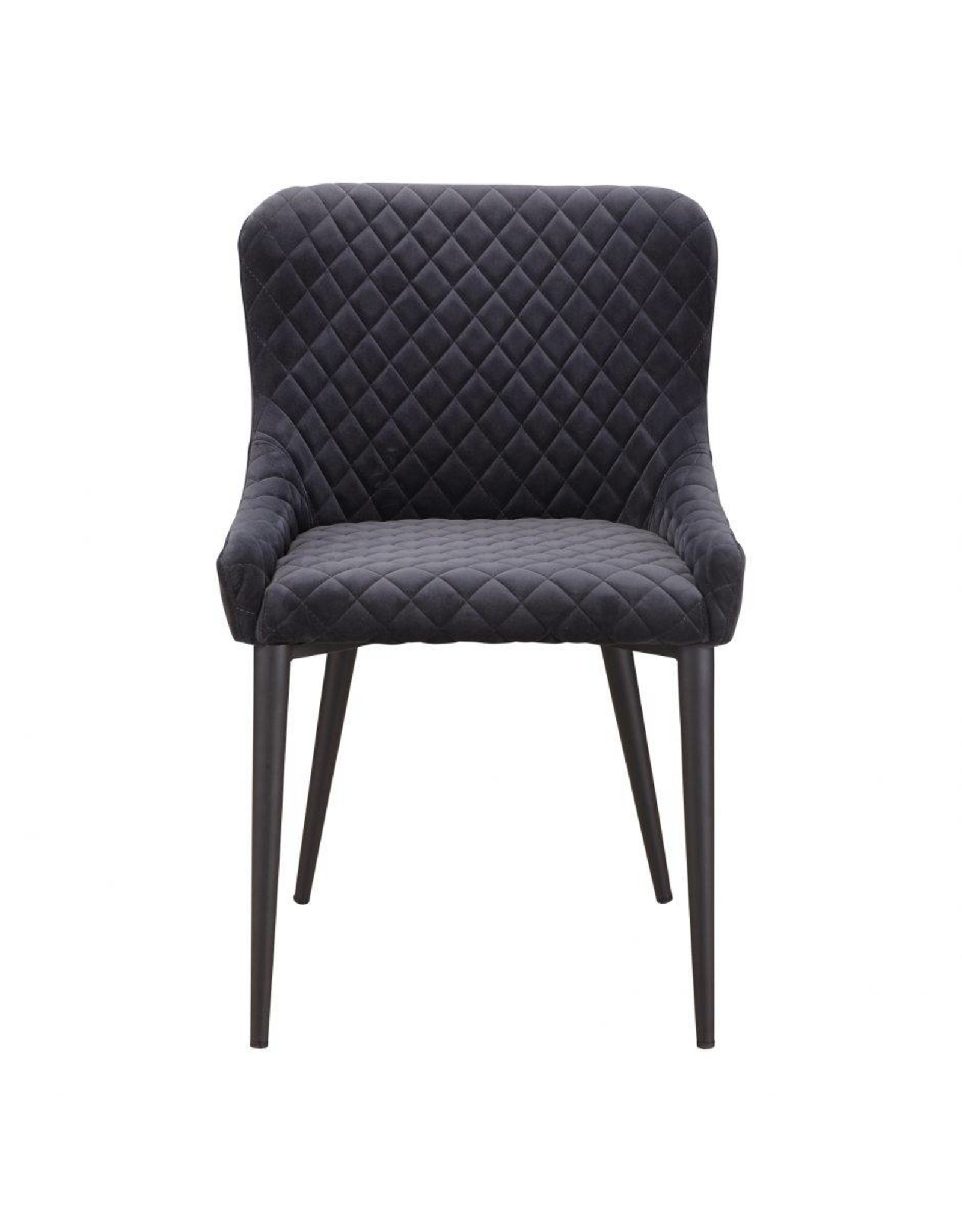 Monroe & Kent ETTA DINING CHAIR DARK GREY