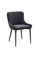 Monroe & Kent ETTA DINING CHAIR DARK GREY
