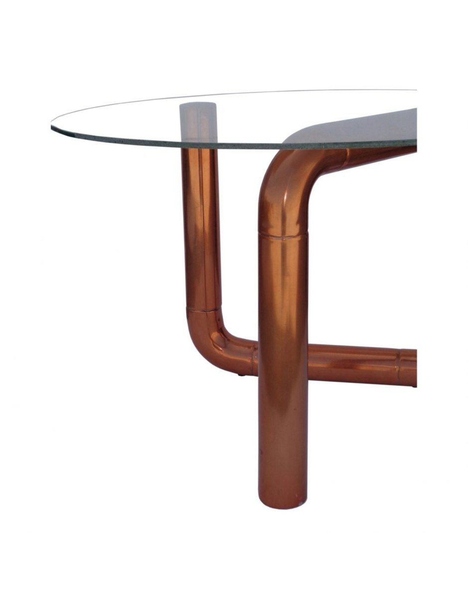Monroe & Kent BOA SIDE TABLE ROSE GOLD