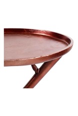 Monroe & Kent CONDUCTOR SIDE TABLE BRONZE
