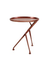 Monroe & Kent CONDUCTOR SIDE TABLE BRONZE