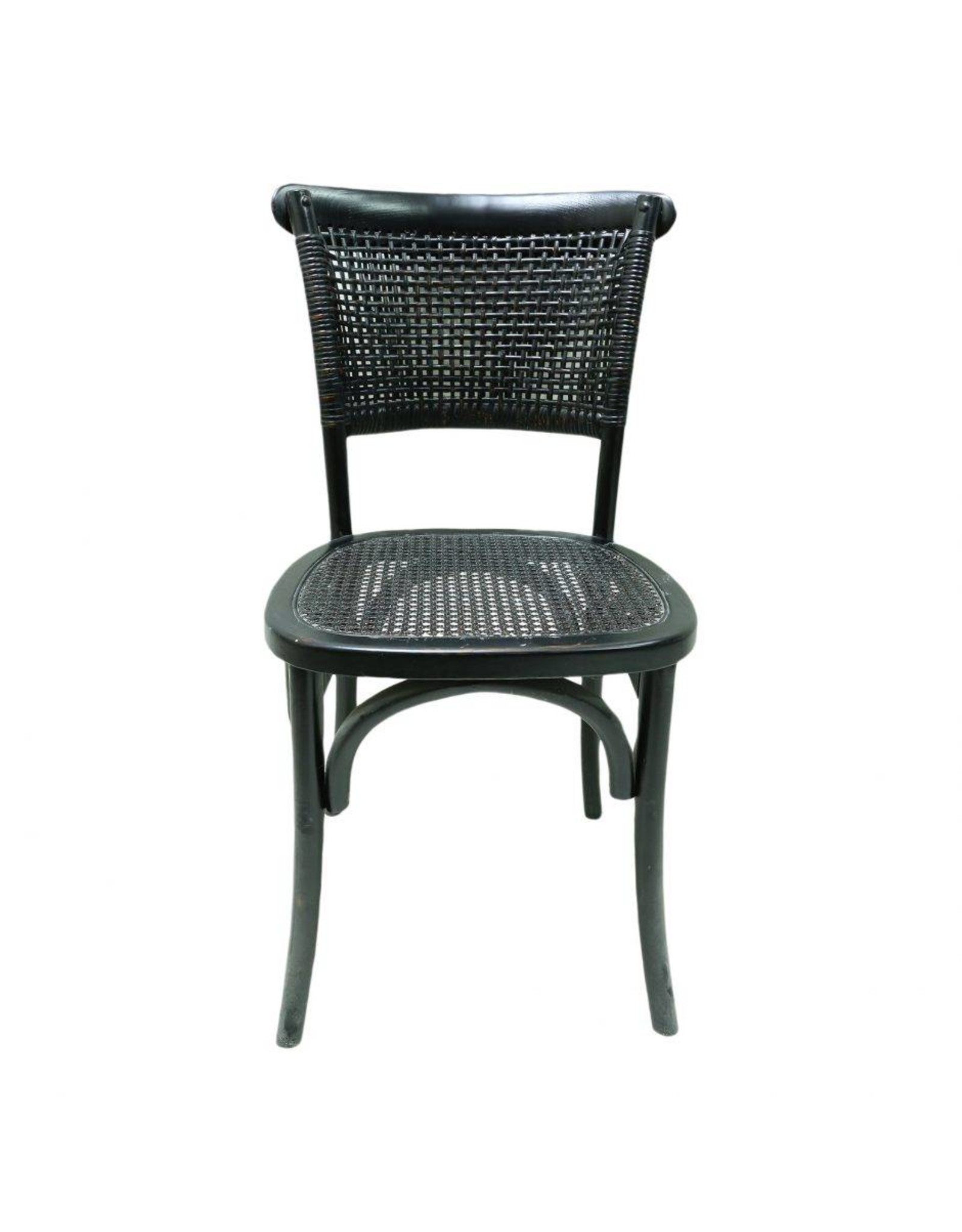 Monroe & Kent CHURCHILL DINING CHAIR ANTIQUE BLACK