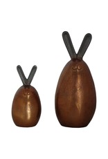 Monroe & Kent BRONZE BUNNIES SET OF TWO
