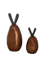 Monroe & Kent BRONZE BUNNIES SET OF TWO