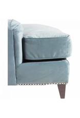 Monroe & Kent BIBIANO CHAISE VELVET BLUE
