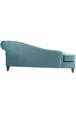 Monroe & Kent BIBIANO CHAISE VELVET BLUE
