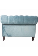 Monroe & Kent BIBIANO CHAISE VELVET BLUE