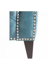 Monroe & Kent BIBIANO CHAISE VELVET BLUE