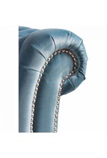 Monroe & Kent BIBIANO CHAISE VELVET BLUE