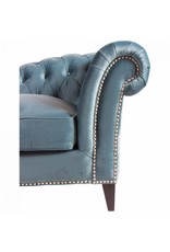 Monroe & Kent BIBIANO CHAISE VELVET BLUE