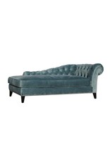 Monroe & Kent BIBIANO CHAISE VELVET BLUE