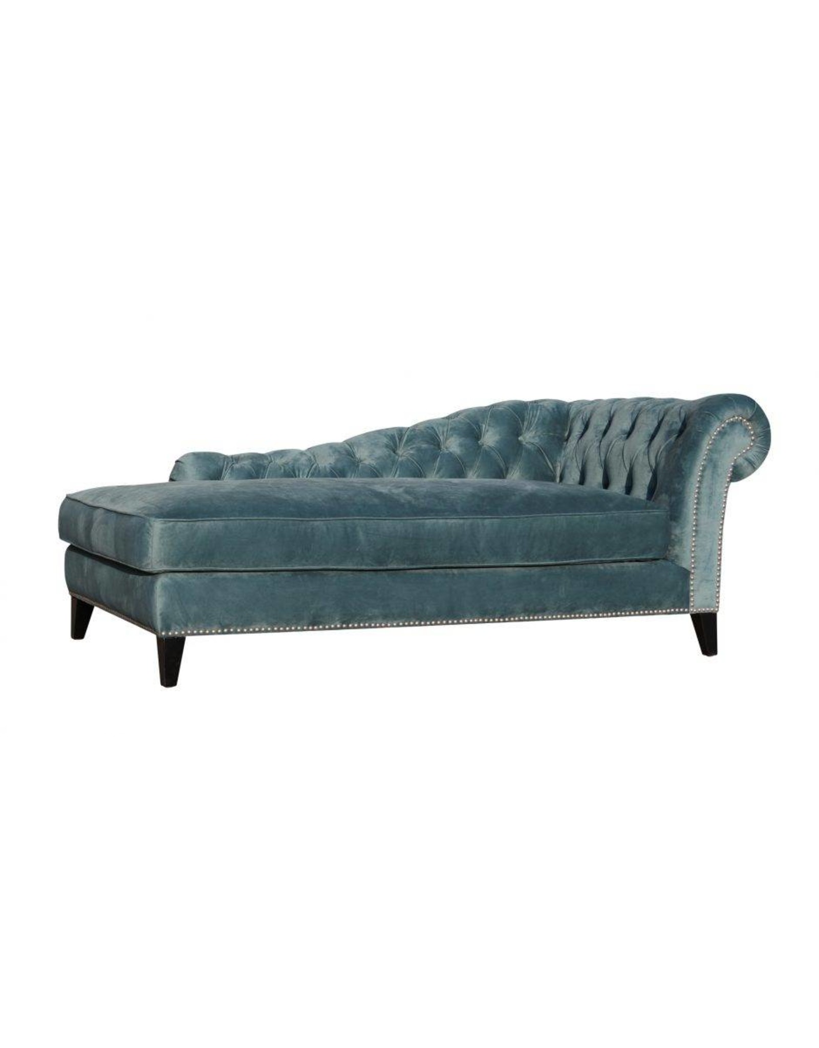 Monroe & Kent BIBIANO CHAISE VELVET BLUE