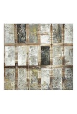 Monroe & Kent GREY BLOCK WALL DECOR