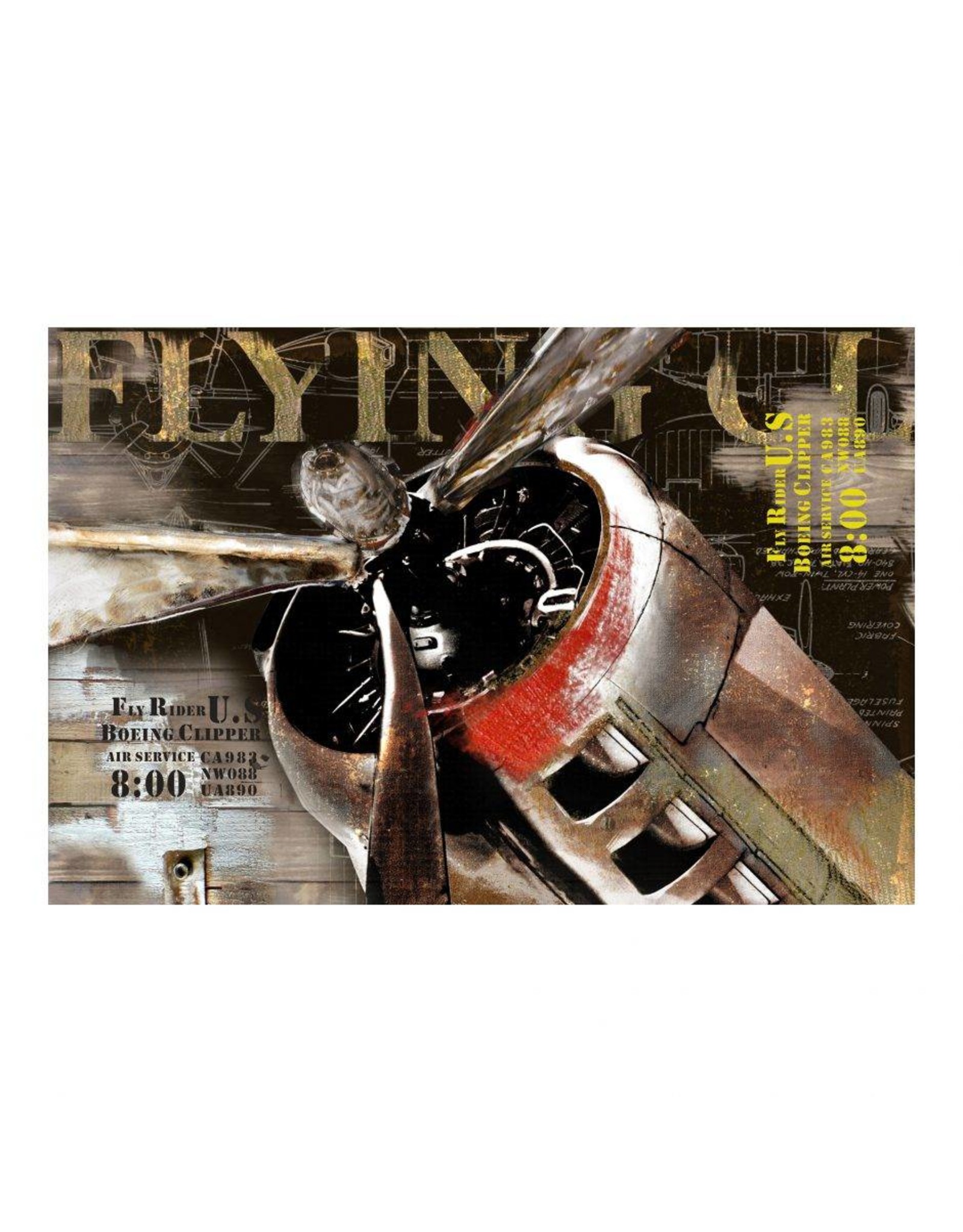 Monroe & Kent FLIGHT WALL DECOR